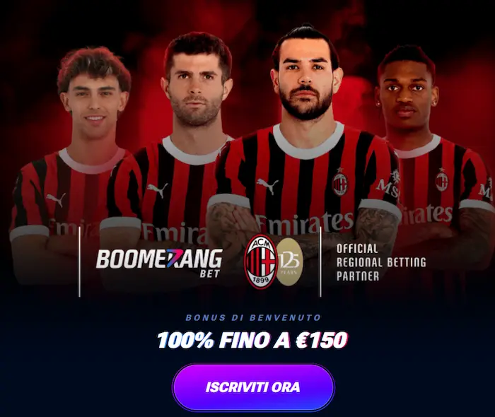 BoomerangBet Casino bonus