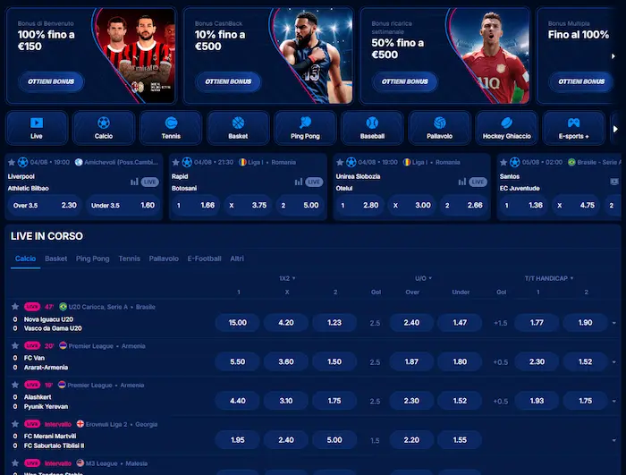 BoomerangBet Casino sport